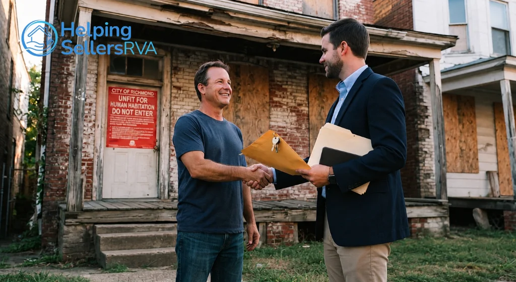 Sell a Condemned House in VA